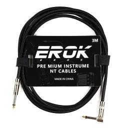 Erok-cabo de guitarra, 3m, 6, 35mm, macho para macho, linha trançada, pedal, instrumento, acessórios - Image 3
