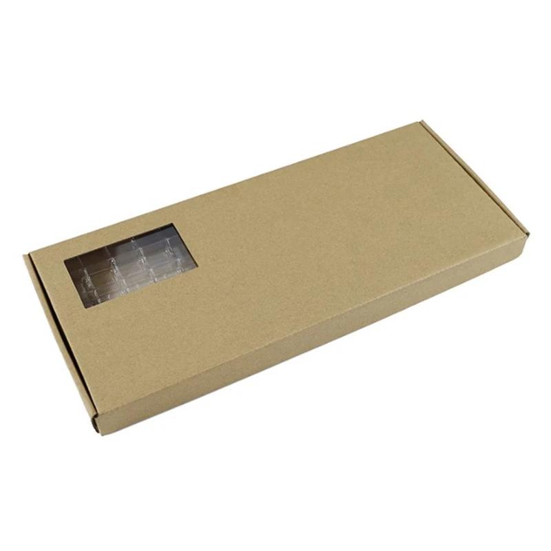 Dustproof e Lavável Teclado Caixa De Armazenamento com Tampa Clara, Compartimento Keycaps Caso, Coleção Teclado Set, Caixas Organizadoras, 2 Camadas - Image 1