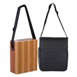 GECKO C-68Z Caixa de cajon portátil para viagem, tambor de mão, instrumento de percussão de madeira com alça, bolsa de transporte - Image 5