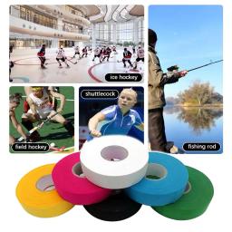 Auto-adesivo Ice Hockey Grip Tape, fita adesiva, punho de badminton, anti-derrapante, acessórios do esporte, 27 jardas, 25m - Image 2