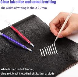 5-105 pçs calor apagável caneta marcador mágico temperatura desaparecendo tecido canetas linha marcação diy artesanato acessórios de costura - Image 5