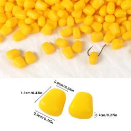 Simulação Isca De Milho Com Luz Noturna Perfumada, Água Submersa-Bom Efeito De Atração, Carpa Crucian, 10 Pcs, 50Pcs - Image 2