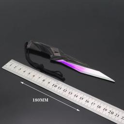 Espada de Metal Samurai para Meninos, Arma Valorante, Singularity Knife Model, Coleção de Jogos, Peripheral Fortunes, Model Gift Toys, 18cm - Image 3