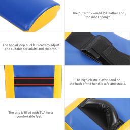 Kickboxing Punching Pad, Guarda de mão, Taekwondo Kick Pad, Equipamento de treinamento, Bloco Alvo - Image 6