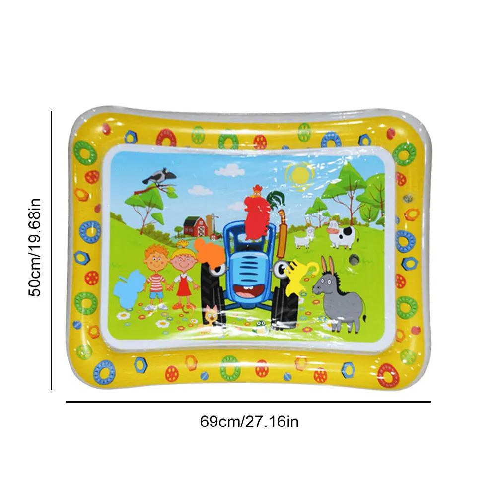 Water Playing Mat for Cat, Sensory Play Mat para Cat, PVC, Ocean Fish Crawling Induction, Brinquedo interativo - Image 1