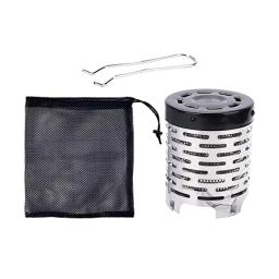 Camping Mini Aquecedor com Alça, Aquecimento Fogão Tampa, Aquecedor Portátil, Aquecedor para Quintal, Churrasco, Pesca, Viagem, Jardim - Image 2