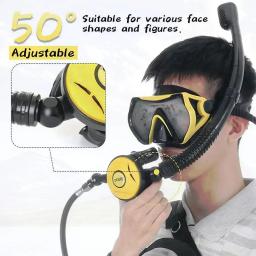 Conjunto De Cilindro De Oxigênio Para Mergulho, Tanque De Ar Subaquático, Bomba De Mão, Equipamento De Mergulho, Snorkel, X5000Plus, 2L - Image 3