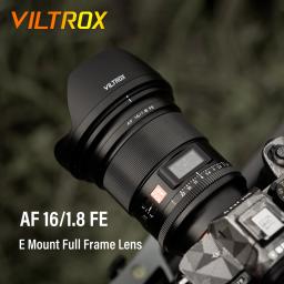 Do Brasil VILTROX 16mm 24mm 28mm 50mm 85mm f1.8 para Sony e mount lente câmera af foco automático quadro completo prime grande abertura retrato lente da câmera sony e montagem A7M4 zve10 A6600 a6700 fx30 a7c2 - Image 4