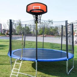 Universal Basketball Hoop para Trampolim, Suporte de Montagem para Meninos, Acessórios para Trampolim - Image 2
