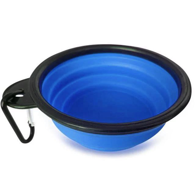 Tigela Camuflada com Fivela para Alimentos e Água - Alimentador Estiloso para Cães Pequenos em 9 Cores