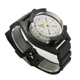 Bússola de pulso à prova dwaterproof água para caminhadas ao ar livre acampamento mergulho alta precisão profissional pulso mergulho bússola 50 m/164ft - Image 6