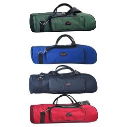 Leve instrumento de sopro trompete chifre carregando Gig Case, pano Oxford, resistente à água Zipper, acolchoado sacos de ombro ajustáveis - Image 6