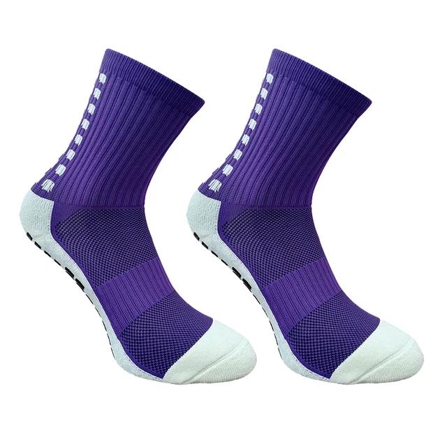 Meias esportivas antiderrapantes para adultos e crianças, meia atlética de aderência, antiderrapante de futebol, melhor qualidade, futebol, basquete, hóquei, unissex - Image 1