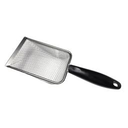 Terrário colher substrato réptil malha fina aço inoxidável para répteis - Image 1