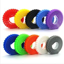 11 cores 92cm 116*2 pontos brinquedo infantil compatível lego pequenas partículas diy crianças brinquedos tijolo placa inferior bloco de construção fita - Image 6