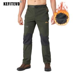 KEFITEVD Calças de Esqui de Inverno ao Ar Livre para Homens, A prova d'água, à Prova de Vento, para Esqui, Caminhada, Escalada, Camping, Trekking - Image 1