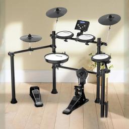 Conjunto de Bateria Midi para Adultos, Digital Pad, Bateria Eletrônica, Controlador de Pratos, Instrumento de Bateria Profissional - Image 1