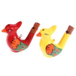 Desenho colorido Water Bird Whistle para crianças, aprendizagem precoce, brinquedo educativo infantil, instrumento musical, Bathtime Musical Toy - Image 4