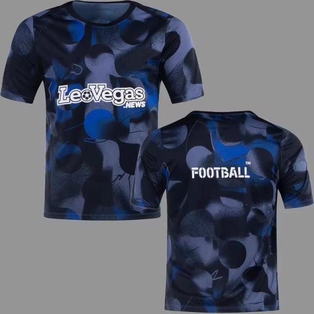 Camisa de Treinamento de Futebol Venezia 24/25 com Impressão 3D e Secagem Rápida - Tamanho Grande para Meninos Y2K
