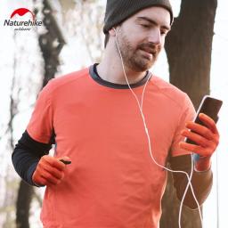 Naturehike-unisex luvas antiderrapantes para tela sensível ao toque, antiderrapante, respirável, dedo cheio, para esportes ao ar livre, camping, corrida, novo - Image 6