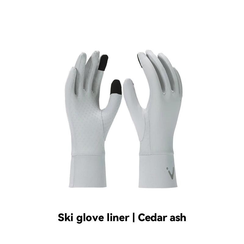 Luvas de esqui impermeáveis e resistentes ao desgaste para homens e mulheres, ao ar livre, duplo, único, toque interno - Image 1