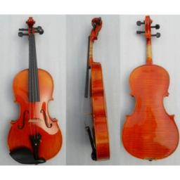 Acessórios Para Instrumentos Musicais, Totalmente Feitos À Mão, Tinta Álcool, Tigre Natural, Modelado, Placa Única Viola, 14-17 in - Image 4