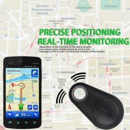 Mini Smart GPS Tracker para animais de estimação, localizador de cães, Tag de alarme anti-perdido, Key Finder sem fio, Bluetooth 4.0, bolsa de criança, carteira, moda - Image 2