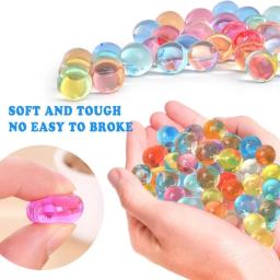 Água Beads Splat Gun Recarga Munição, Polímero Crescendo Bolas, Toy Gun Acessórios, Pérolas Coloridas, Decoração de Vaso, 10000Pcs - Image 4