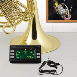 Afinador de metrônomo 3 em instrumentos de vento digitais sintonizador saxofone alto flauta clarinete trompete tuba clipe captador - Image 2
