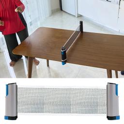Rede retrátil para tênis de mesa, rack esportivo portátil de substituição em qualquer lugar, equipamento de exercício, acessórios, 1 peça - Image 2