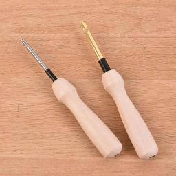 Tricô Bordado Pen Handle, Craft Punch Needle, DIY Tool, Acessórios de costura, 3.5mm, 5mm, 1Pc - Image 2
