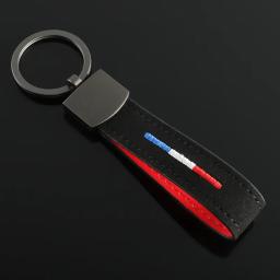 Camurça Car Alloy Keychain para Homens, Styling, Alemanha, Itália, França, Bandeira Chaveiros, Auto Acessórios, Chaveiro, Anéis, Presentes, Hangings - Image 5