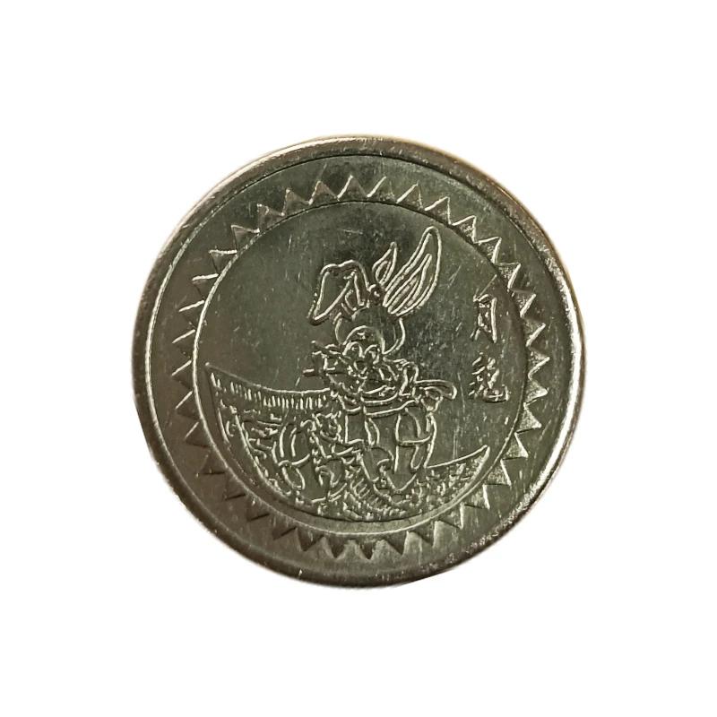 100pcs por saco Arcade Style Gaming Coin Tokens 25*1.85mm Fichas de aço inoxidável para Arcade MAME Amusement Machine Cabinet - Image 1