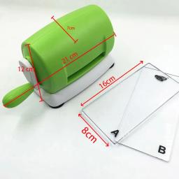Máquina de gravação de corte de papel de plástico criativo prático diy artesanato máquina de corte artesanato scrapbooking álbum ferramentas de corte - Image 6