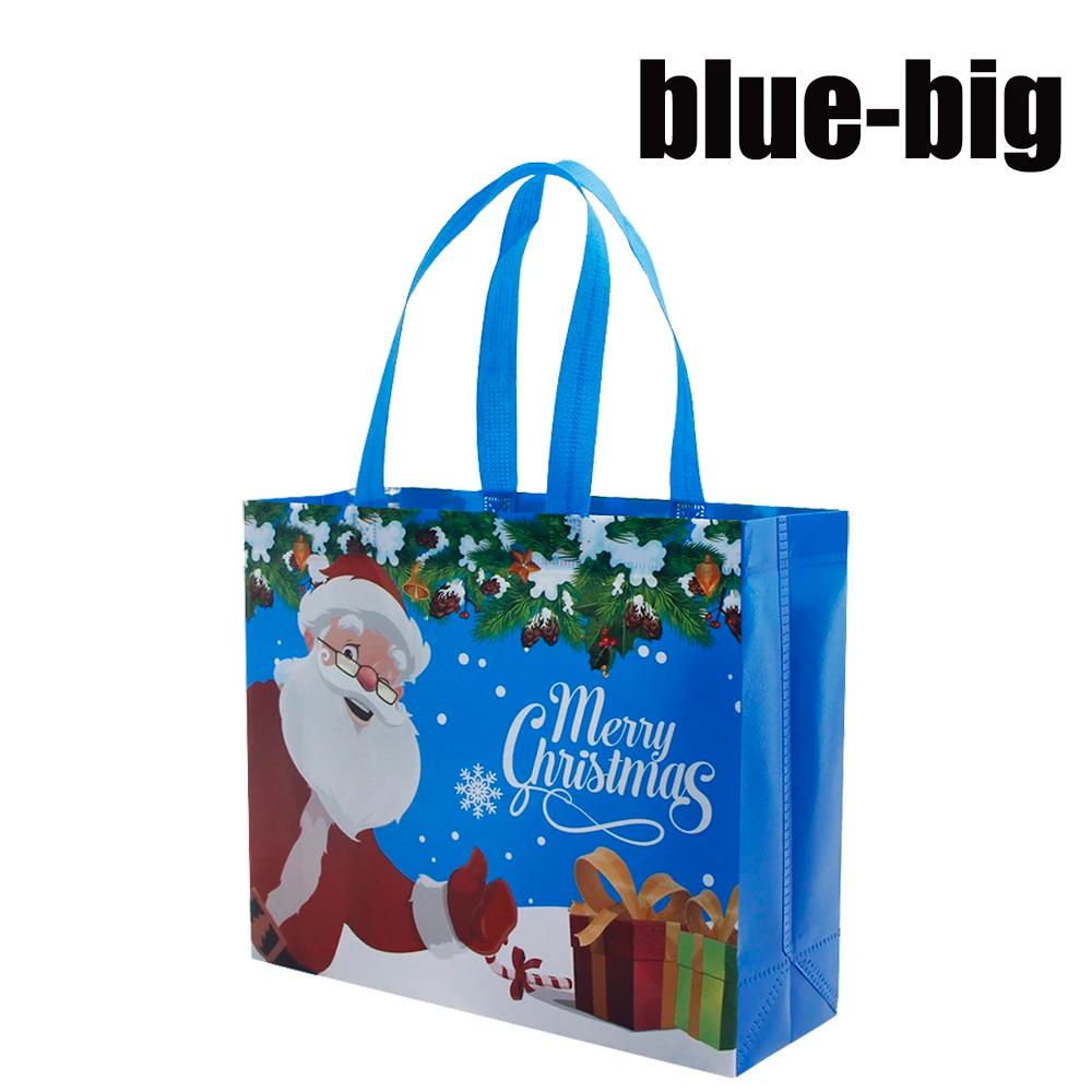 Saco De Embrulho De Presente De Natal, Organizador Do Presente, Saco De Doces, Sacola, Decoração De Natal Infantil, 15Pcs - Image 1