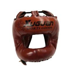 Feixe Fechado Proteção Completa Sanda Capacete, Boxe Fighting Head Guard, Adulto boxe Head Cover, Karate Taekwondo Capacete - Image 3