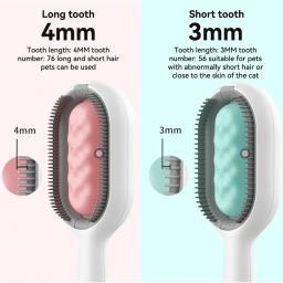 Pente de depilação flutuante com toalhetes descartáveis, Pet Grooming Acessórios para Cães e Gatos - Image 4