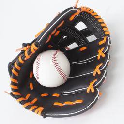 Profissional Baseball Sports Luvas, PU Falso Couro, Juventude Estudante De Treinamento, Jogos De Beisebol, Catchers Luvas, 10.5 ", 11.5", 12.5" - Image 5
