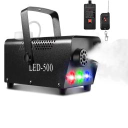 Máquina de nevoeiro sem fio com controle remoto 1500W Máquina de fumaça de palco 24x9W RGB LED Lights DMX512 Vertical Fogger Névoa Equipamento - Image 6