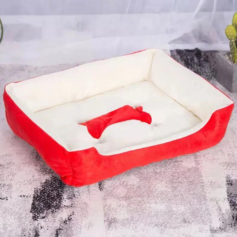 Canil quente Pet Nest para cães pequenos, médios e grandes, cachorro e gatinho, cama com máquina de lavar, aconchegante Dog House, tamanho grande - Image 1