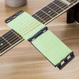 Universal Cordas Ferramenta de Limpeza para Guitarra Elétrica, Baixo, Ukulele, Guzheng, Escova De Limpeza, Instrumentos De Cordas, Protector Cleaner - Image 3