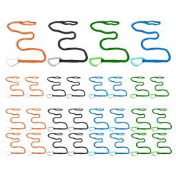 Ajustável Elastic Kayak Paddle Leash, Lanyard Rope, Fit para SUP, Caiaque, Passeios de barco, canoagem - Image 1