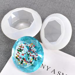 DIY Diamante Pingente Silicone Mold Keychain Jóias Artesanato Fazendo Mold Diamantes Epoxy Resin Mould - Image 5
