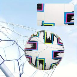 Bola de futebol PU clássica com bomba, futebol padrão para adultos, competição, esportes, GA, tamanho oficial 5, n ° 5, 1pc - Image 6