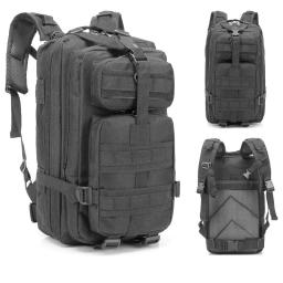 Mochila tática impermeável ao ar livre para homens, mochila Molle para camping, caça, trekking, bolsa esportiva, softback, grande capacidade - Image 1