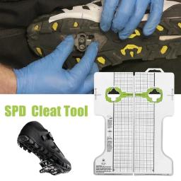 Ferramenta de alinhamento de presilhas de ciclismo, ferramentas de ajuste de bicicleta para presilhas de pedal, fácil ajuste, substituição, acessórios de ciclismo para spd - Image 2