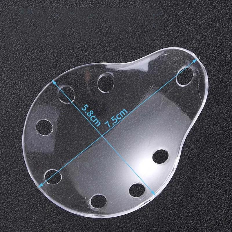 Protetor transparente para os olhos, respirável único, plástico poroso, oval oftálmico - Image 1