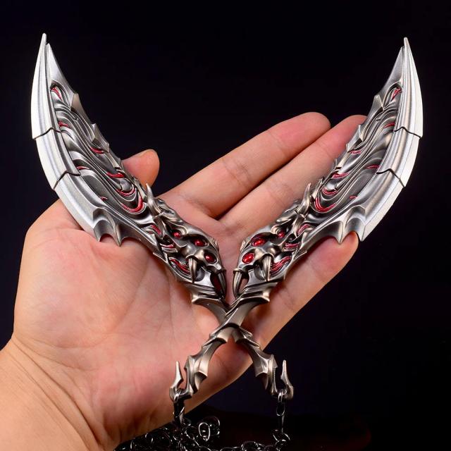 Lâminas de Primordia: Jogo de Metal para Artesanato e Presentes - Agentes Periféricos e Ornamentos em Par de 22cm