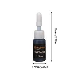 Pigmento de Tinta de Tatuagem com Caixa, Kits Corporais, Tintas de Beleza Profissionais, Maquilhagem, Semi-Permanente, 5ml, 10 Cores, 7 Cores - Image 5