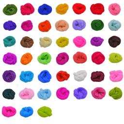 5 pçs elástico meia de náilon flores diy scrapbooking artesanato flor falsa artesanal flor de seda para casa decoração de casamento - Image 6